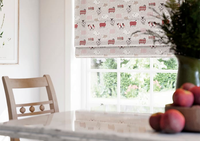 Baa Baa, Peony - Roman Blind - Image 5